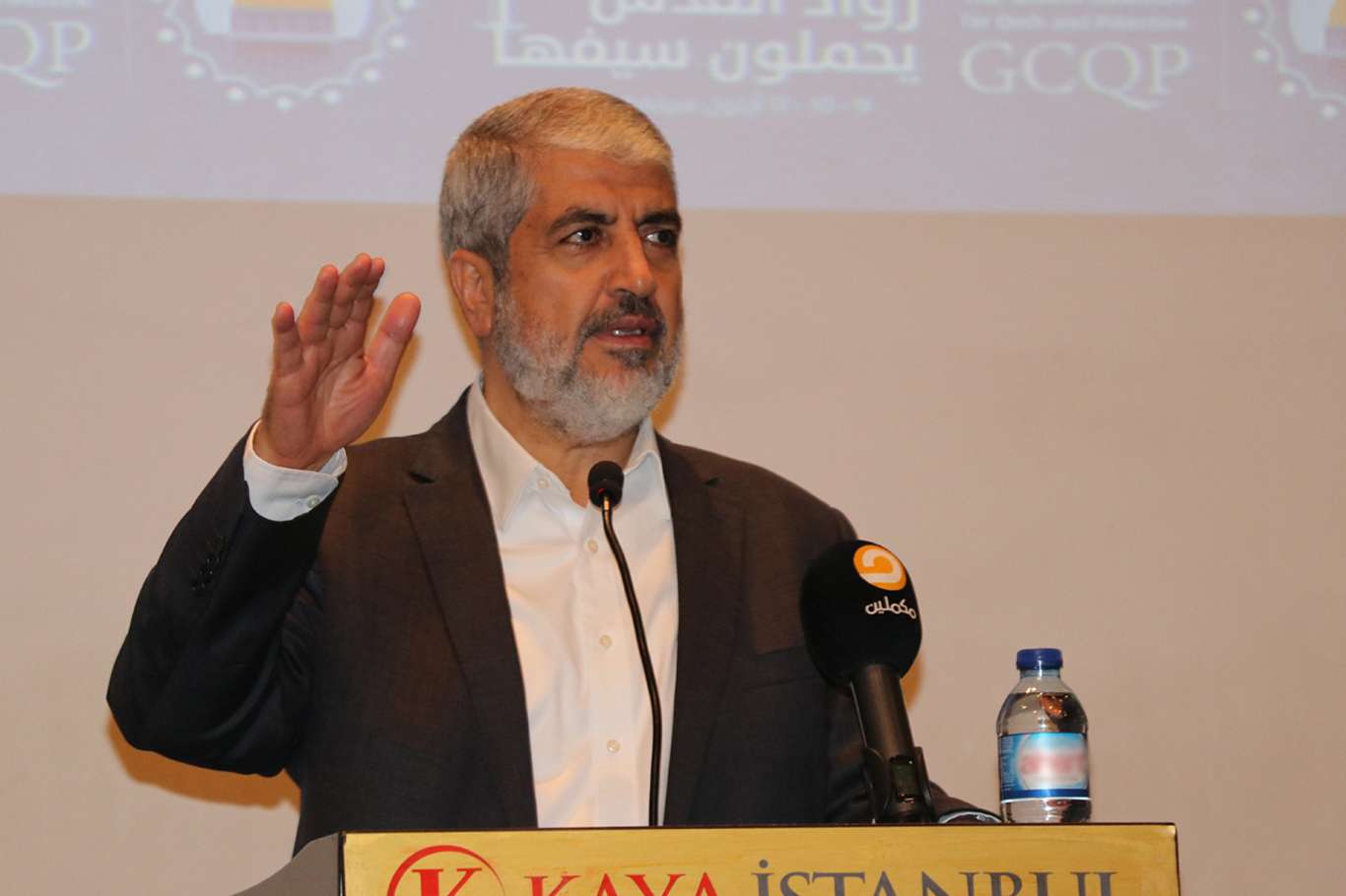 HAMAS yetkilisi Meşal: Filistin topraklarındaki kardeşlerinizi örnek alarak çalışın HAMAS yetkilisi Meşal: Filistin topraklarındaki kardeşlerinizi örnek alarak çalışın